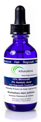 Soch osishi uchun loson Minoxidil 15%